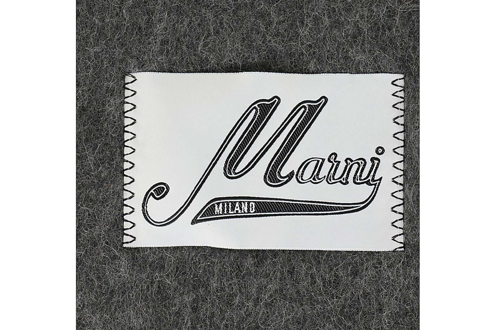 Shop Marni Scarf In Antique Silver