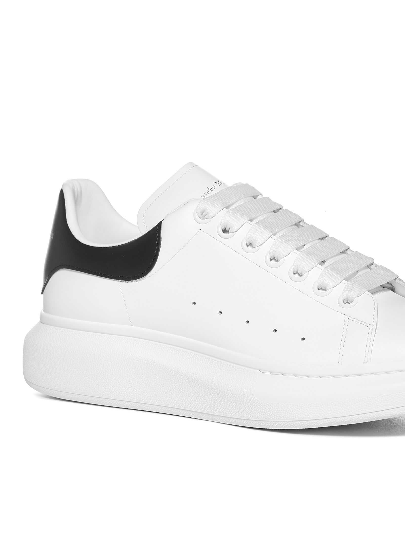 Shop Alexander Mcqueen Sneakers In White