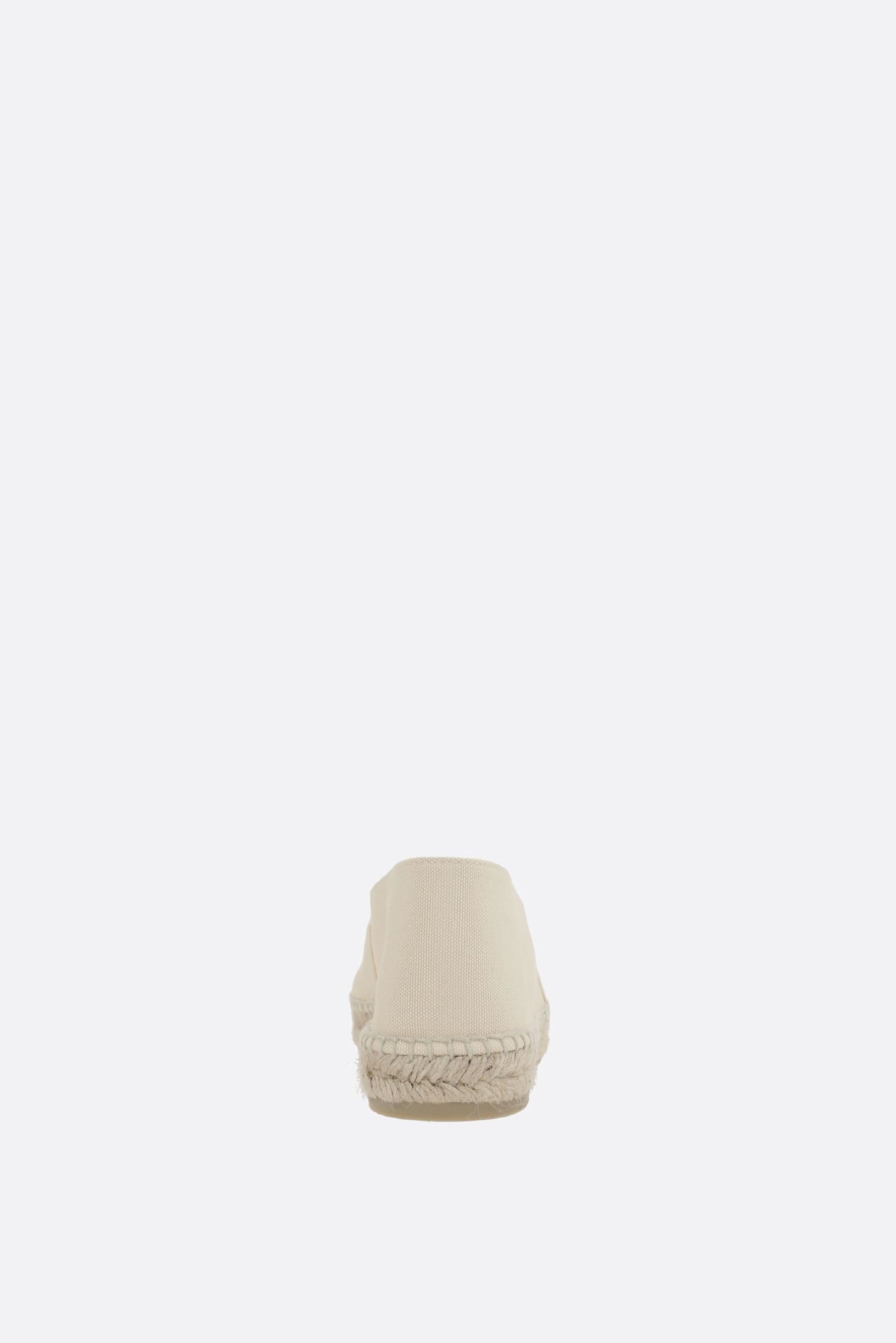 CASTAñER KATTY ESPADRILLES IN CANVAS AND SMOOTH LEATHER