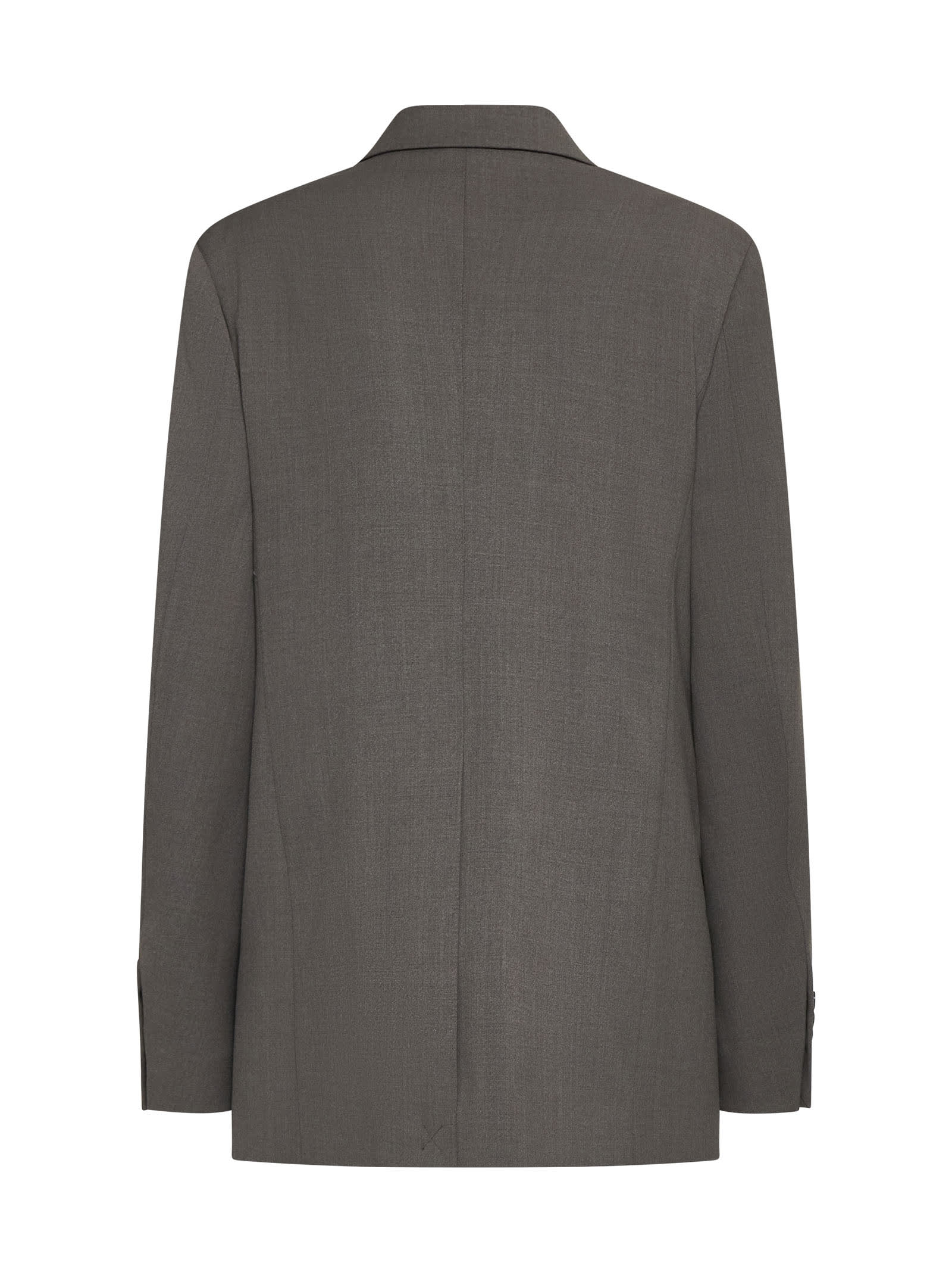 Shop Filippa K Blazer In Driftwood