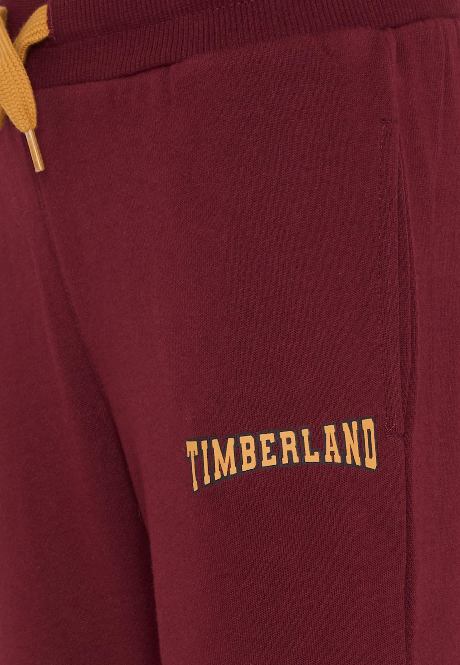 Timberland Burgundy Trousers For Boy With Logo In Burgundy