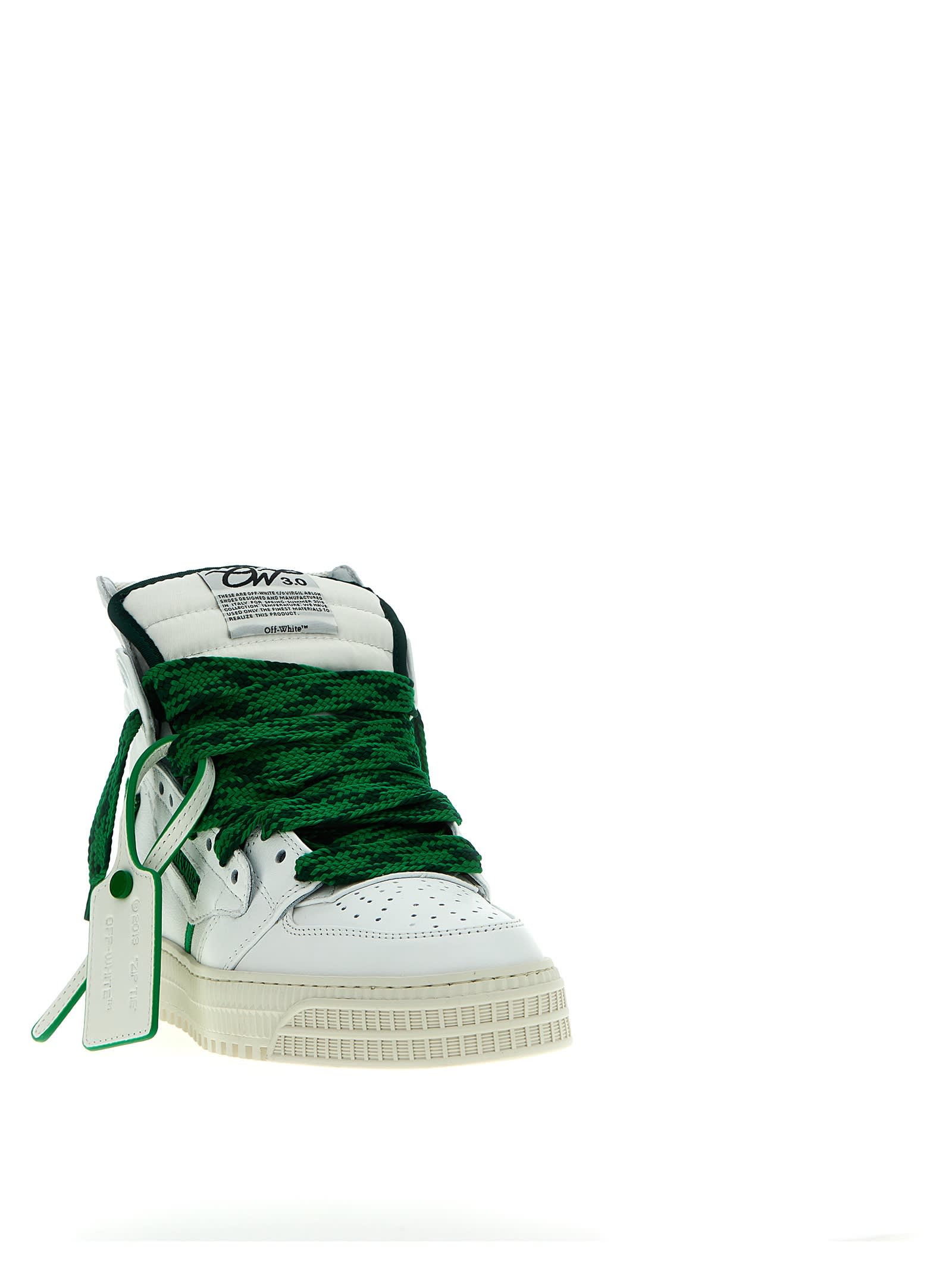 Shop Off-white 3.0 Off Court Sneakers In Green