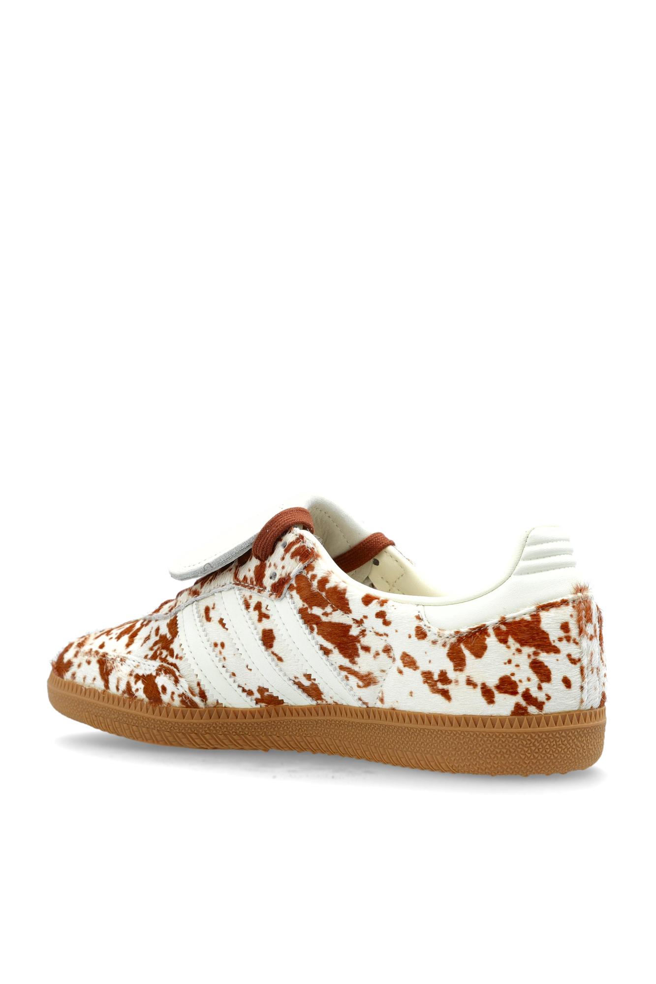 Adidas Originals Samba Lt Leather Sneakers In Animal Print