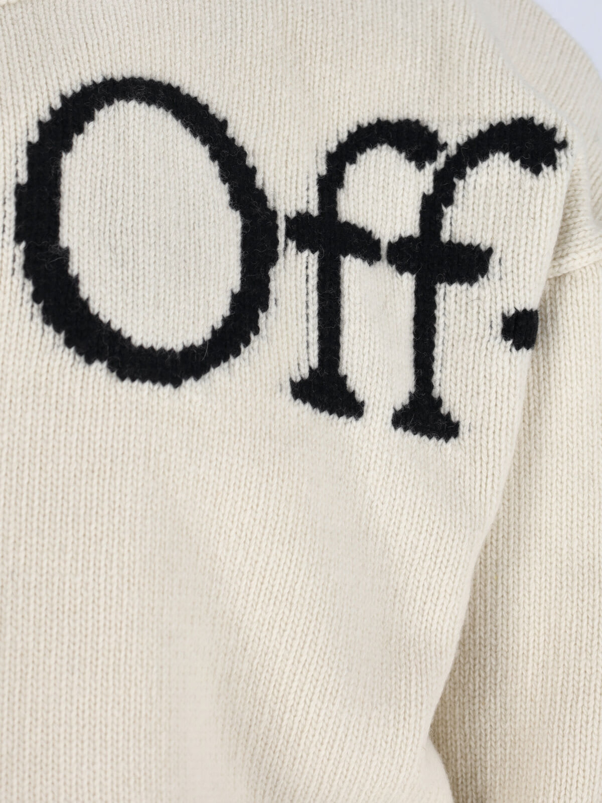 Off-white Bookish Sweater In Neutral