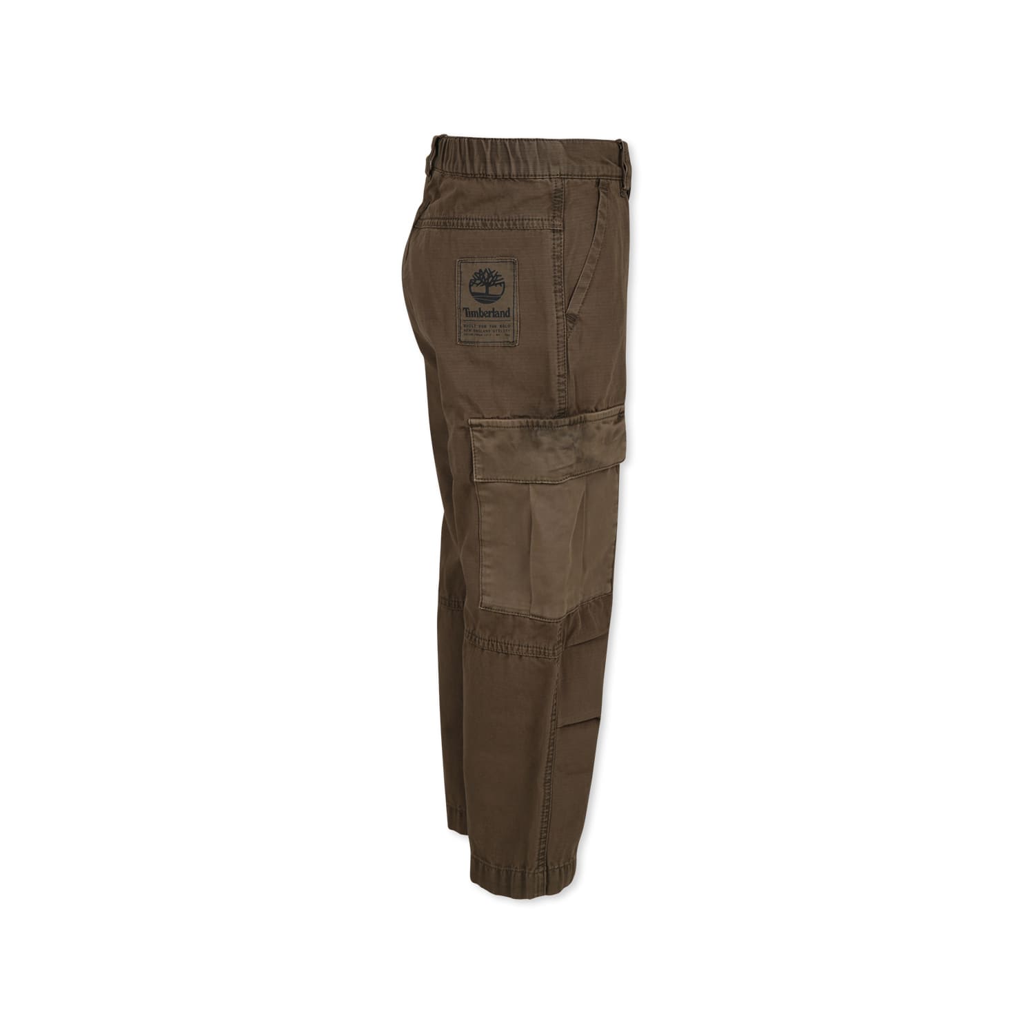Timberland Green Trousers For Boy With Logo In Green