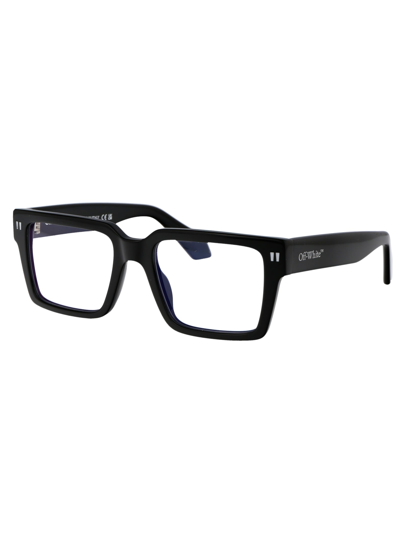 Shop Off-white Optical Style 54 Glasses In 1000 Black