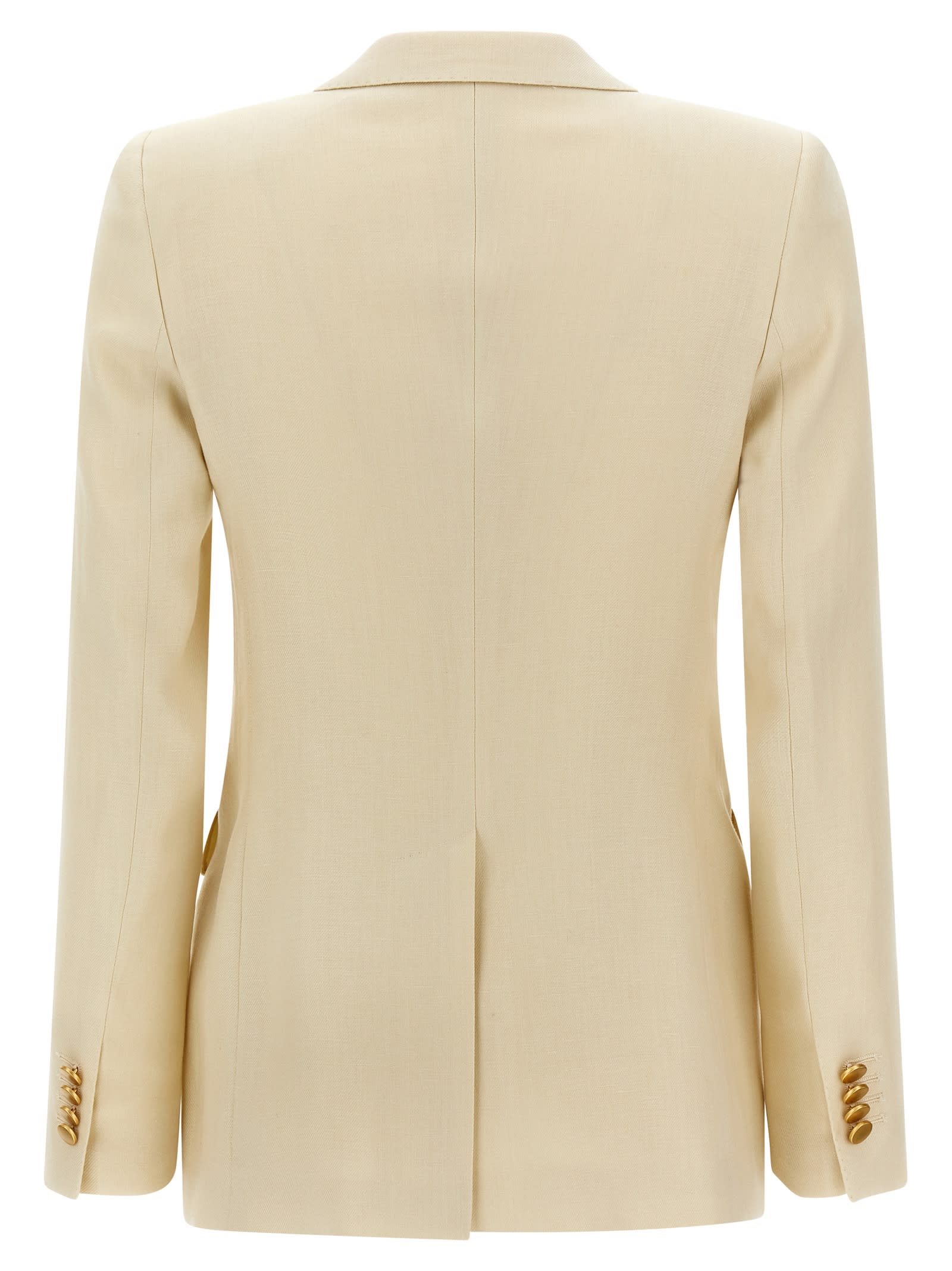 Tagliatore Beige Parigi Blazer In Beige