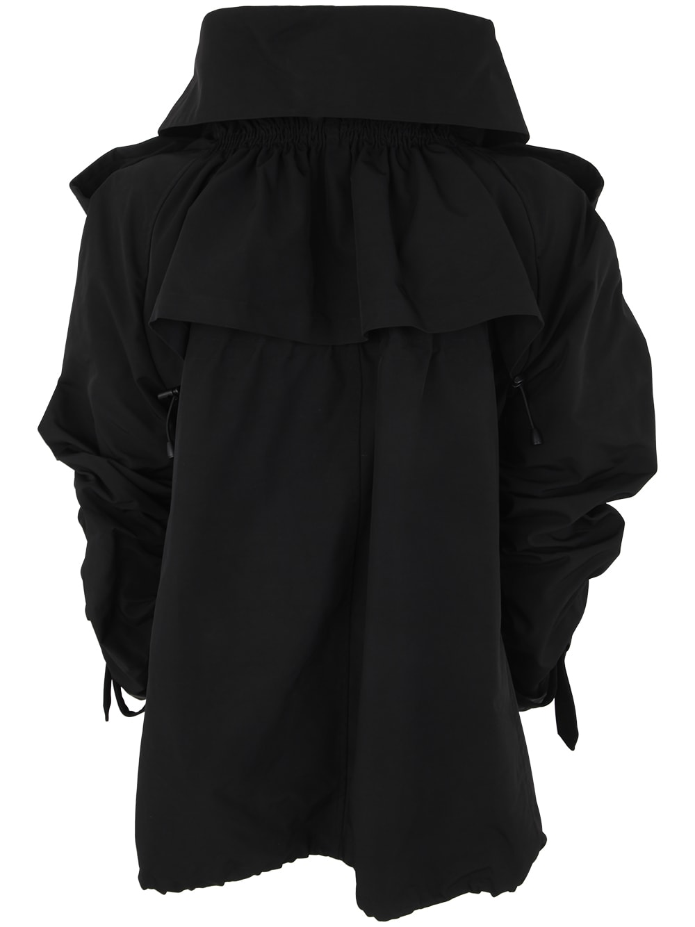 Shop Junya Watanabe Ladies` Coat In Black