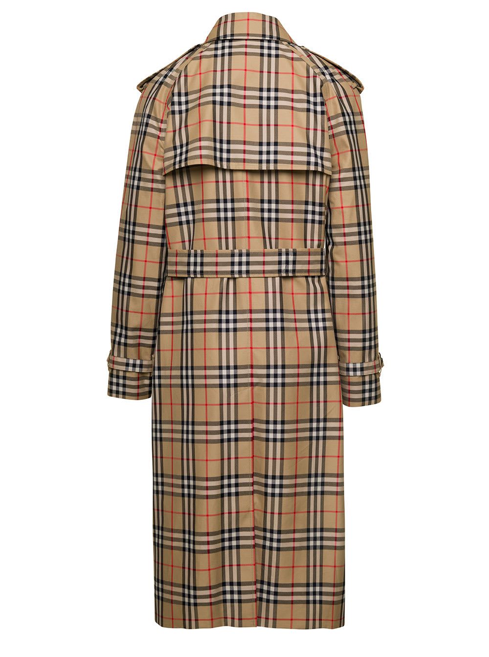 Shop Burberry Harehope In Vintage Check