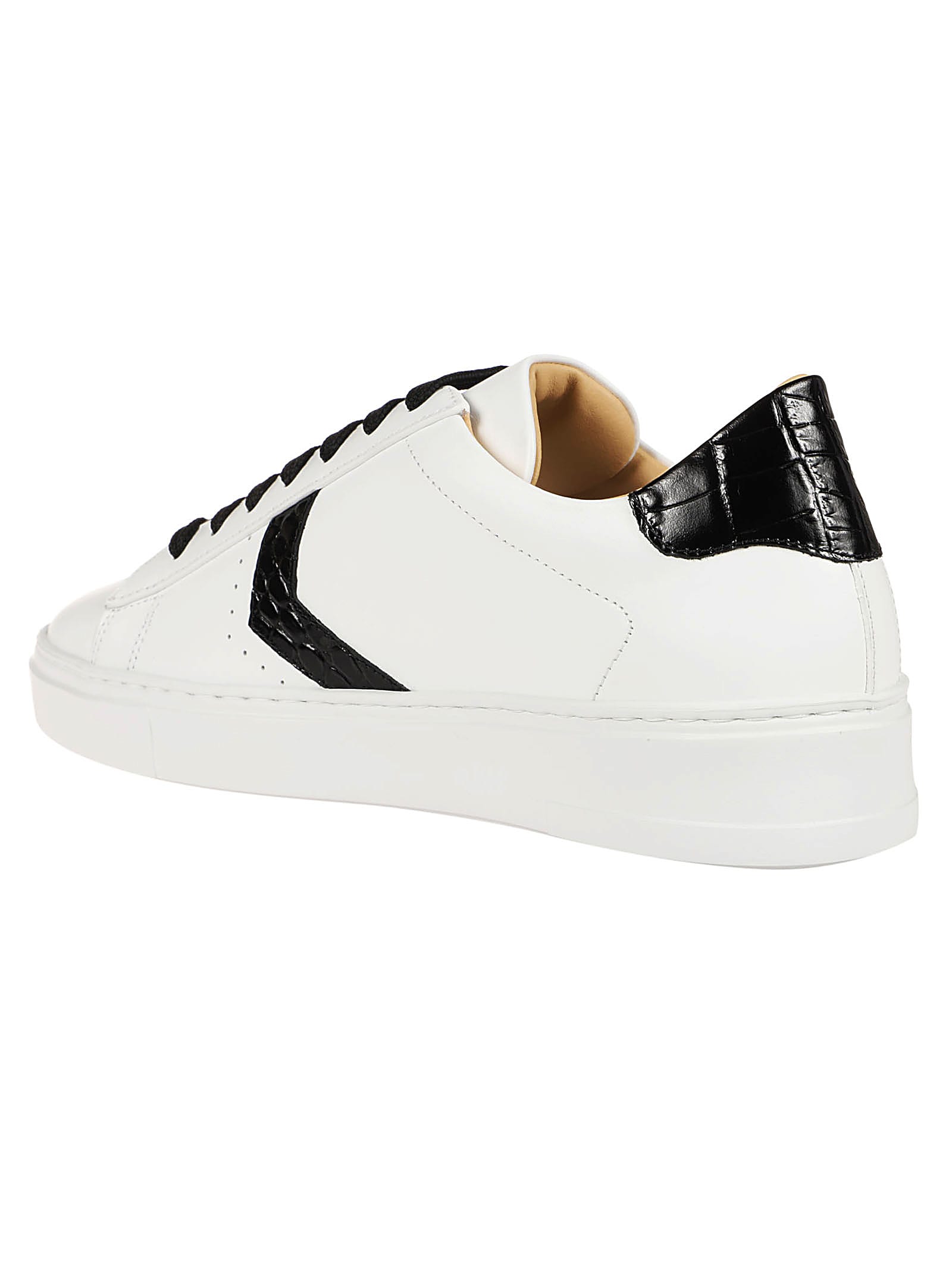 Shop Philipp Plein Hexagon Low Top Sneakers In Black