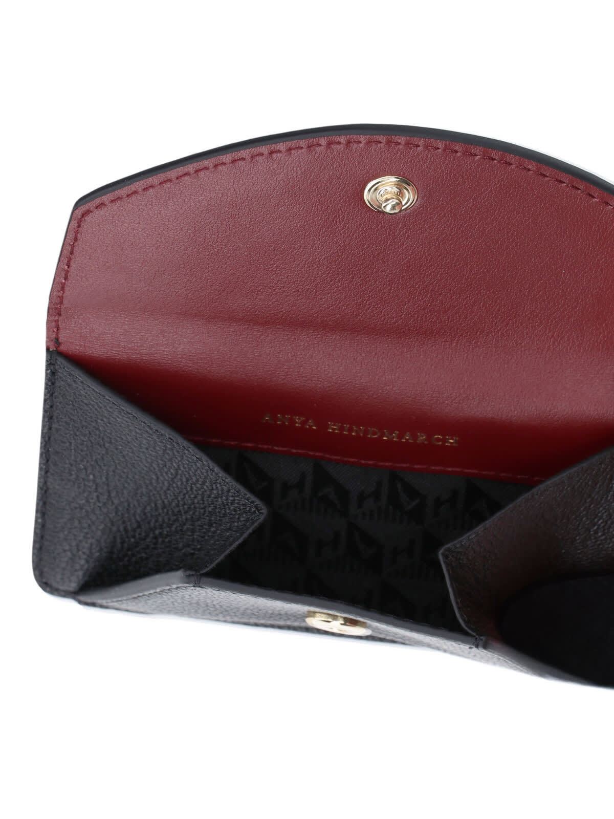 Anya Hindmarch Eyes Card Holder In Black