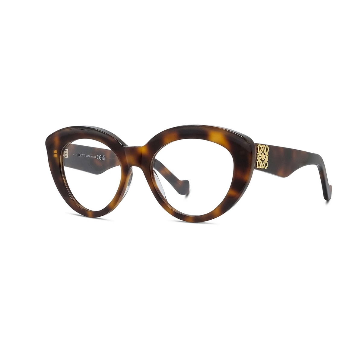 Shop Loewe Lw50058i 052 Glasses In Marrone