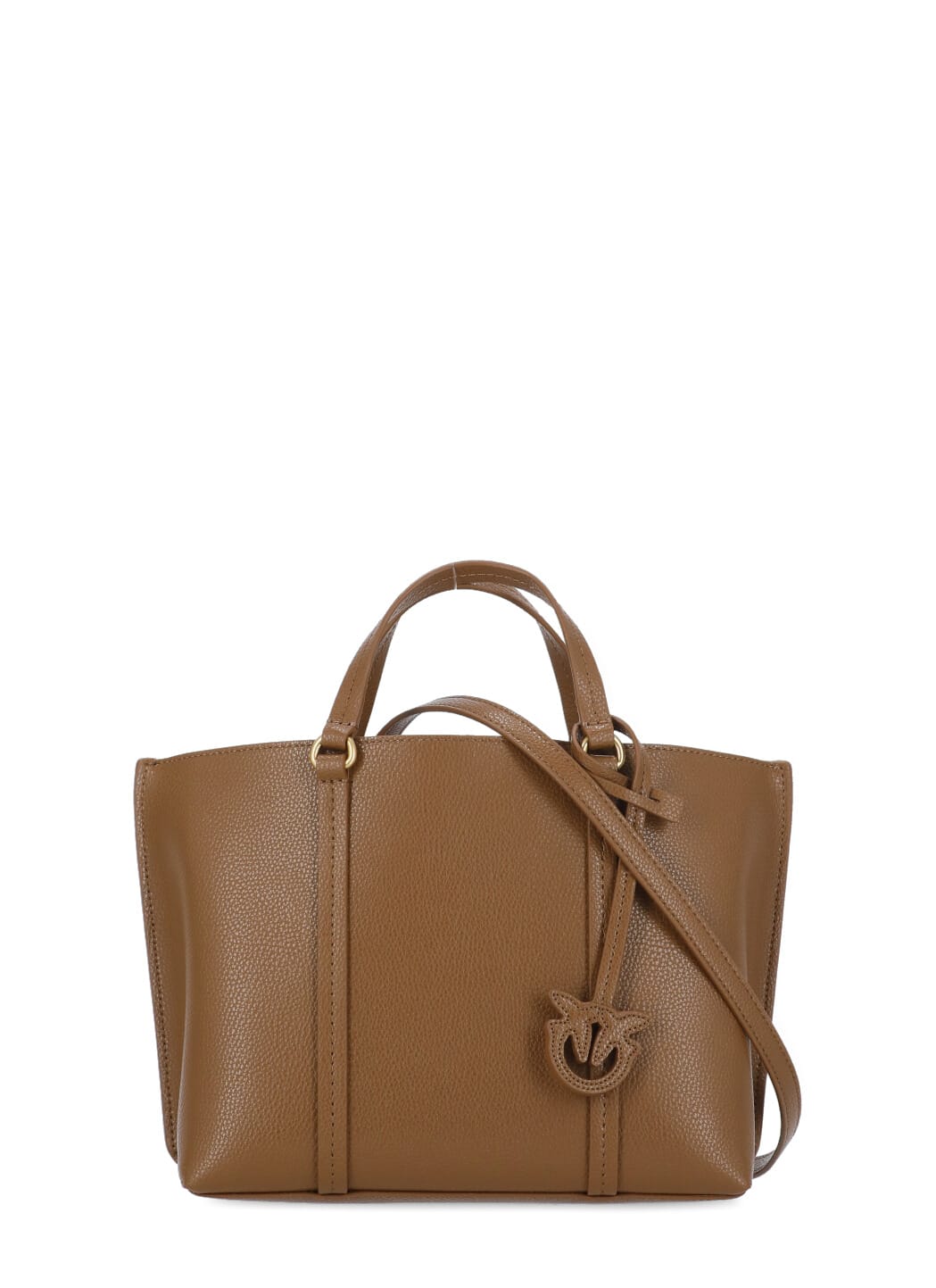 Shop Pinko Carrie Classic Bag In Brown