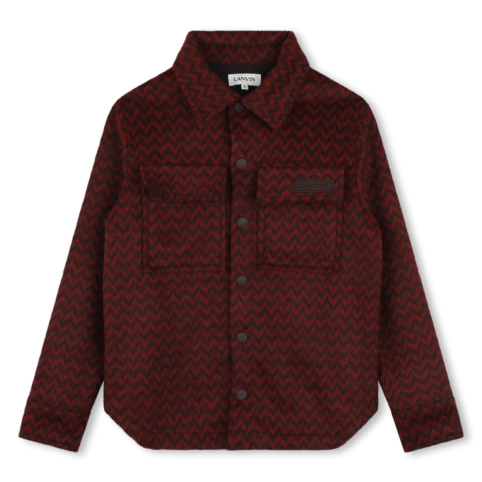 Shop Lanvin Camicia Con Ricamo In Red