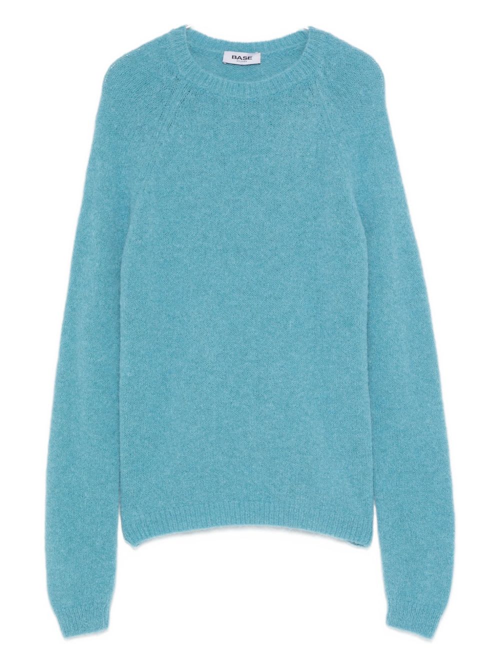 Base Wool Crewneck Sweater In Blue