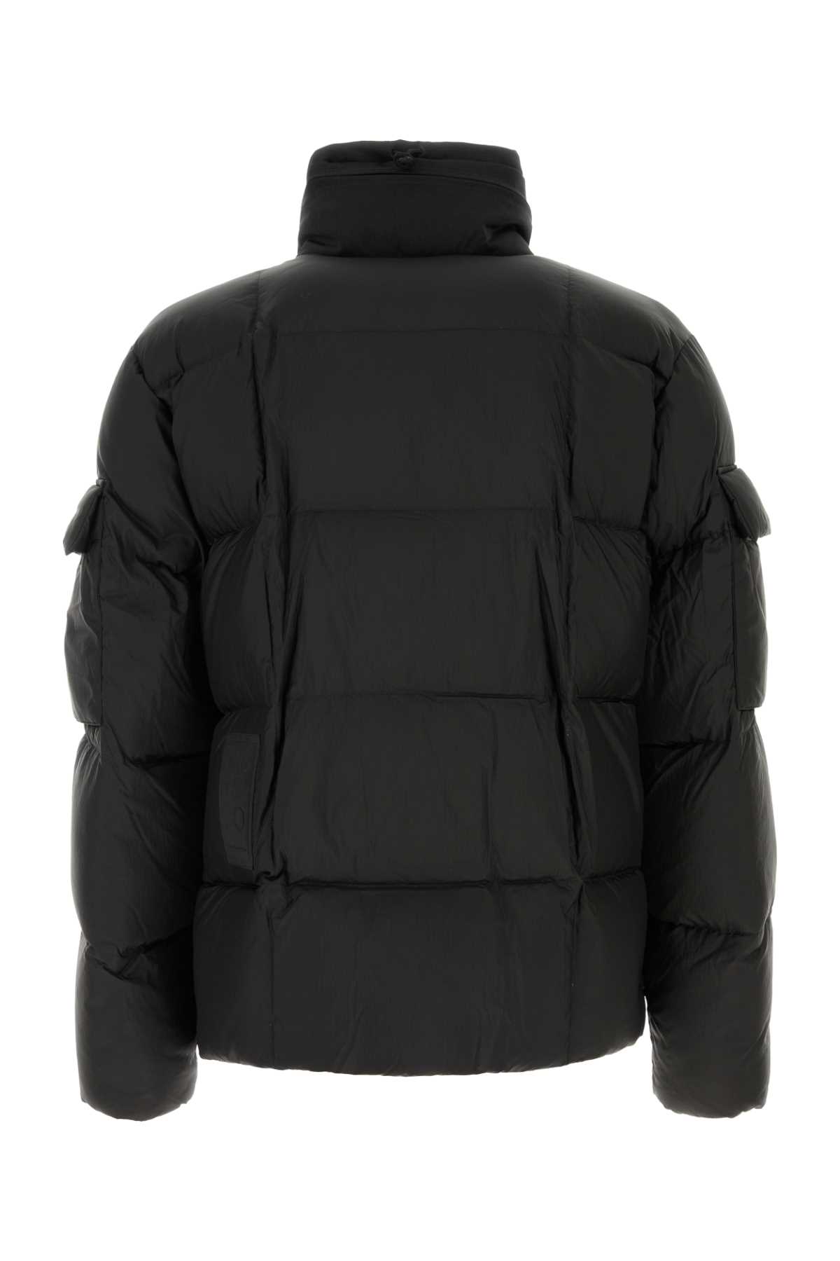 Shop Ten C Black Nylon Shelter Combo Down Jacket In 999