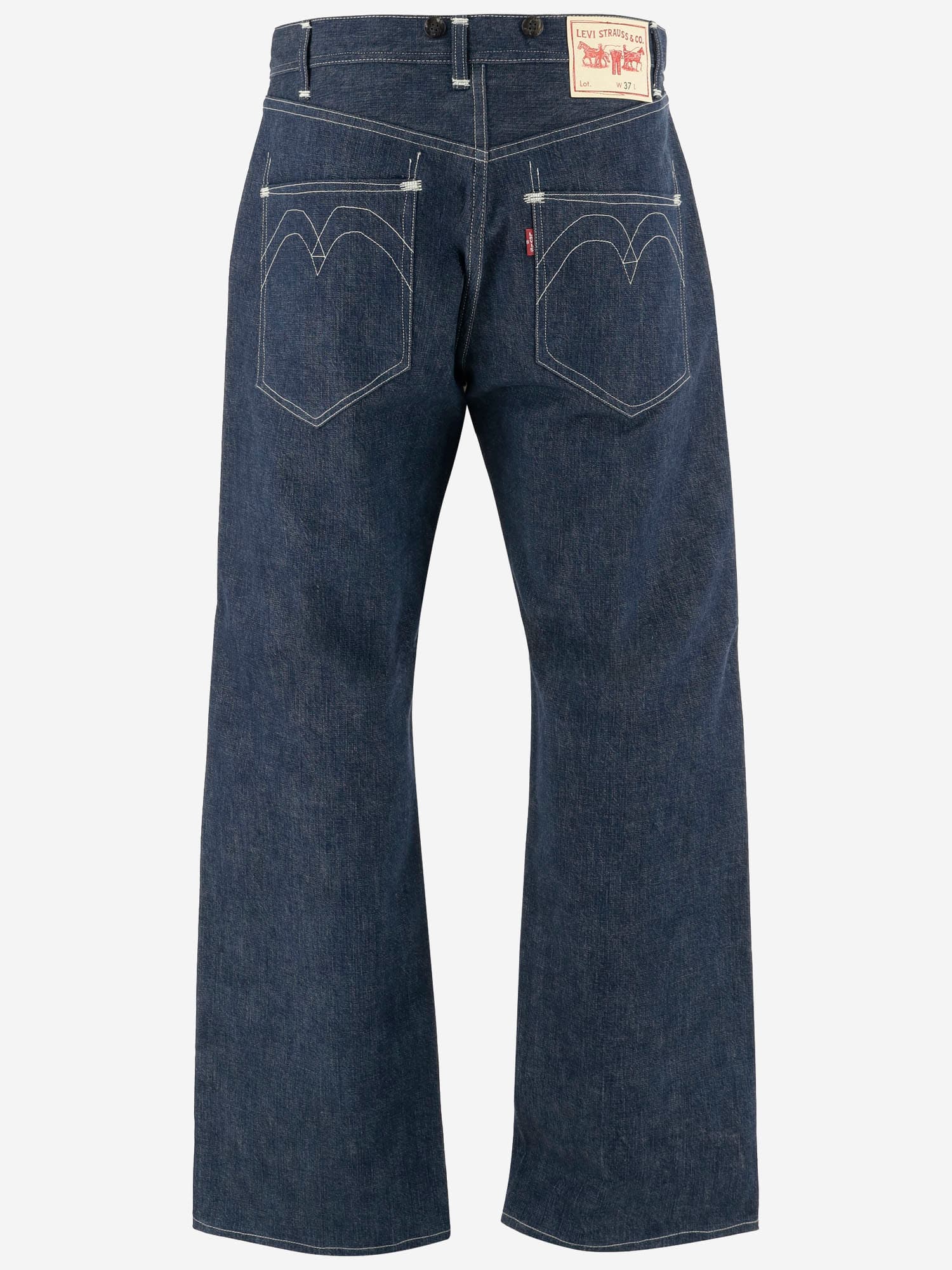 Shop Junya Watanabe Cotton Denim Jeans