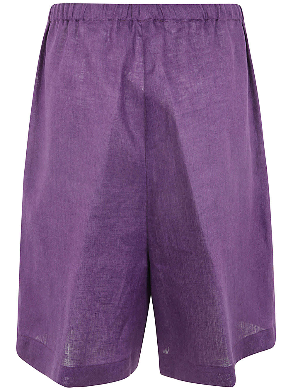 Shop Liviana Conti Coulisse Shorts In Berry