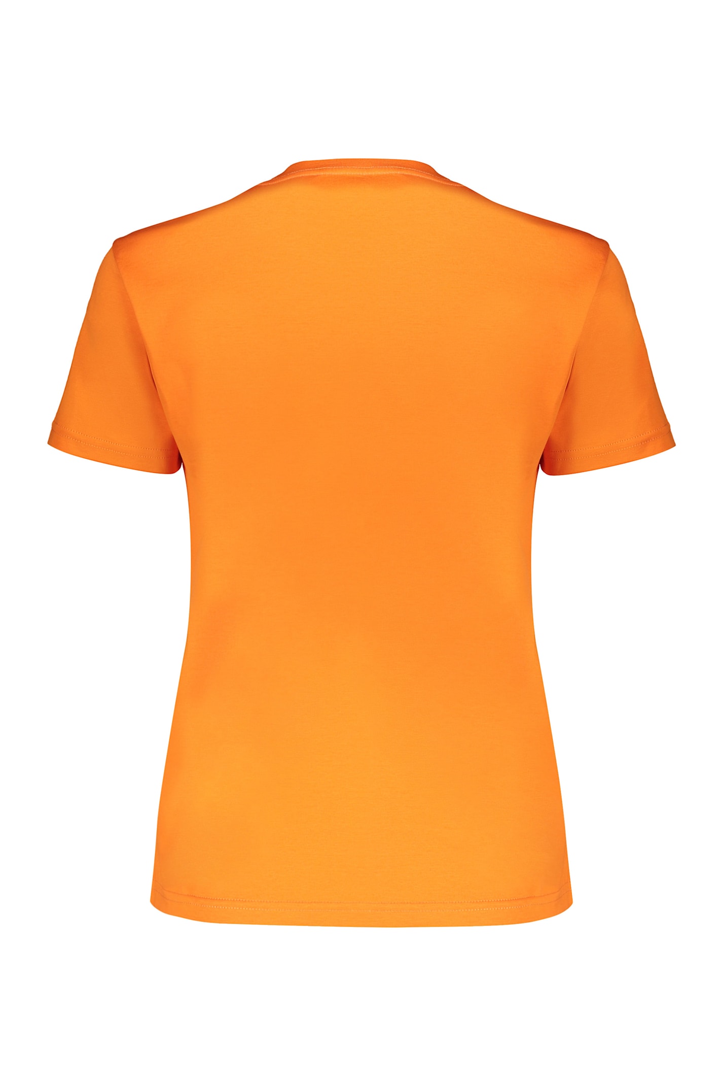 Shop Lanvin Cotton T-shirt In Orange