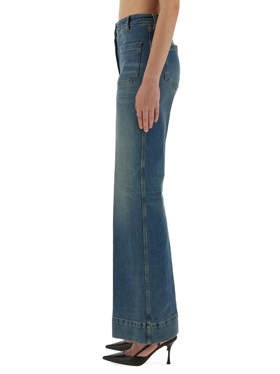 Victoria Beckham Long In Blue