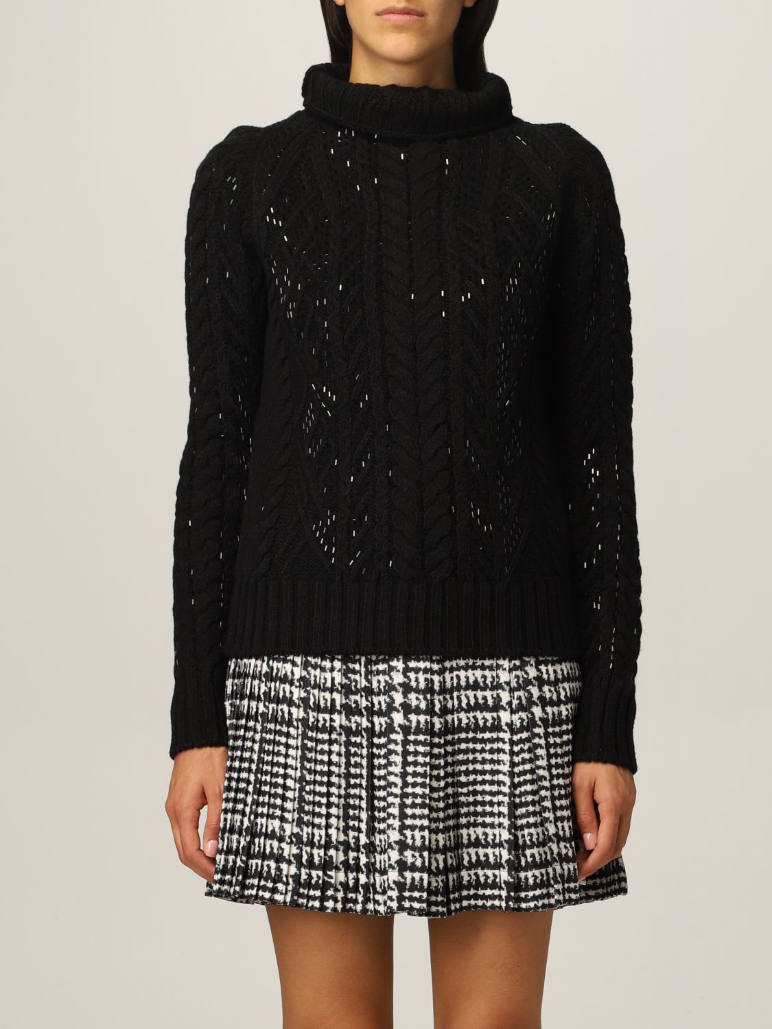Ermanno Scervino Sweater Ermanno Scervino Sweater In Virgin Wool With Applications