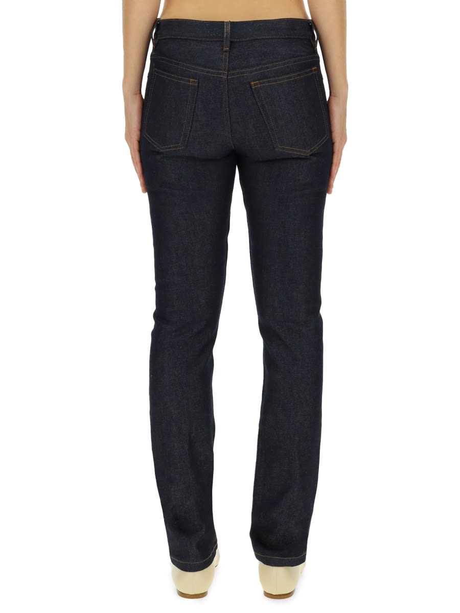 Shop Apc Petit Standard Jeans In Denim