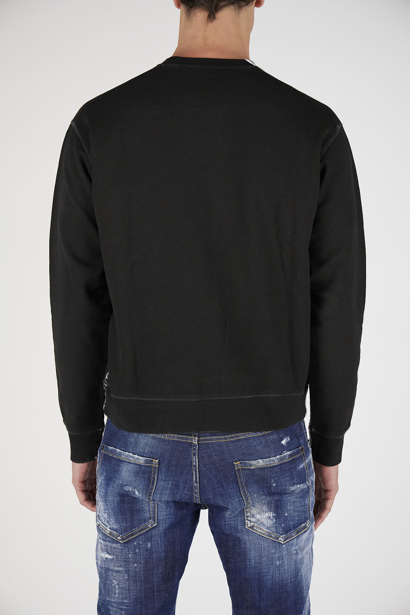 Shop Dsquared2 Sweatshirt In Black