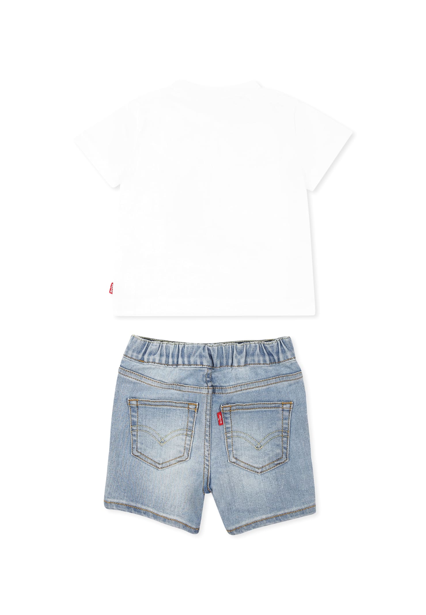 Levi's Multicolor Suit For Baby Boy With Bear In Multicolor
