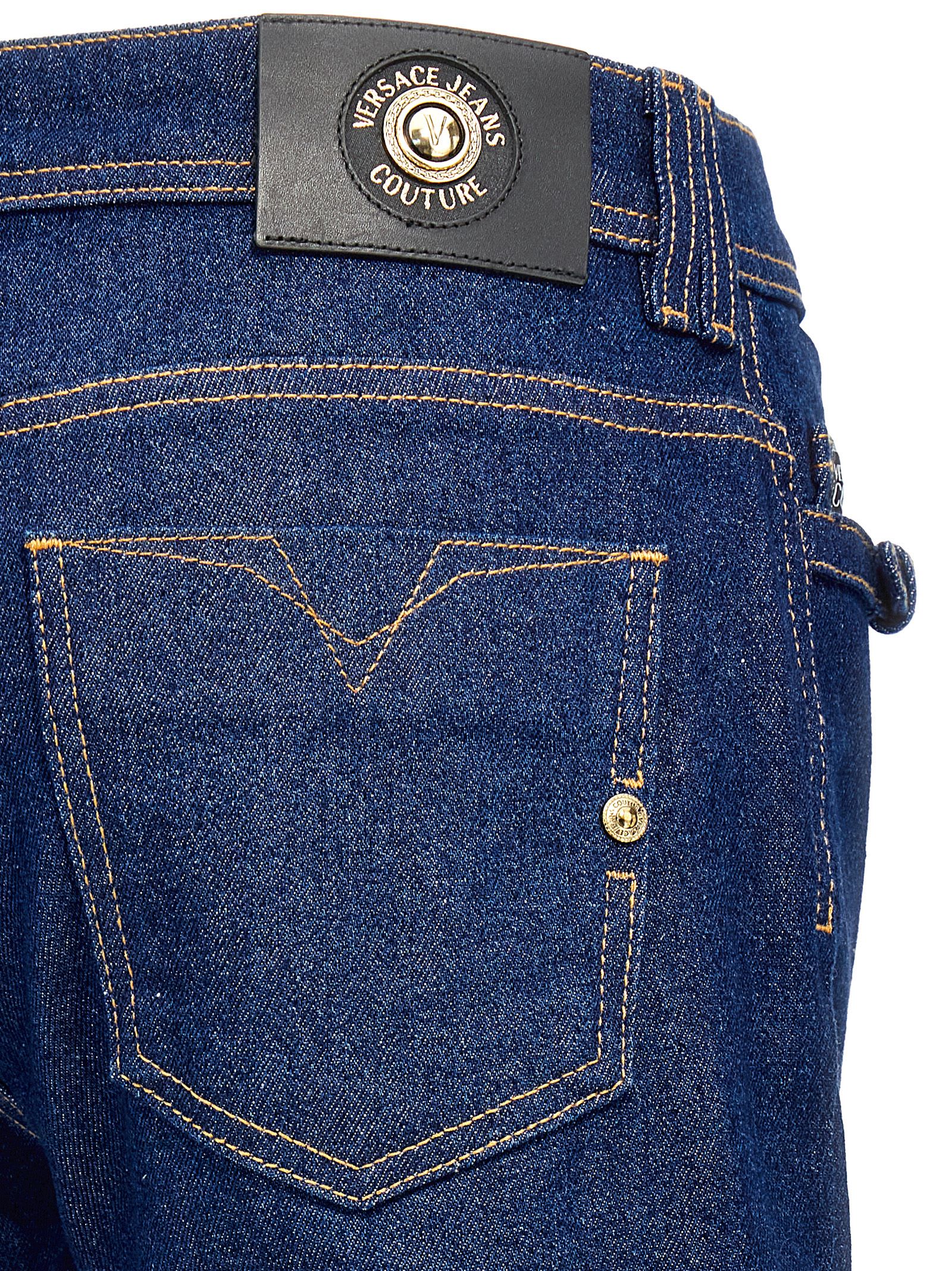 Shop Versace Jeans Couture Judy Jeans In Blue
