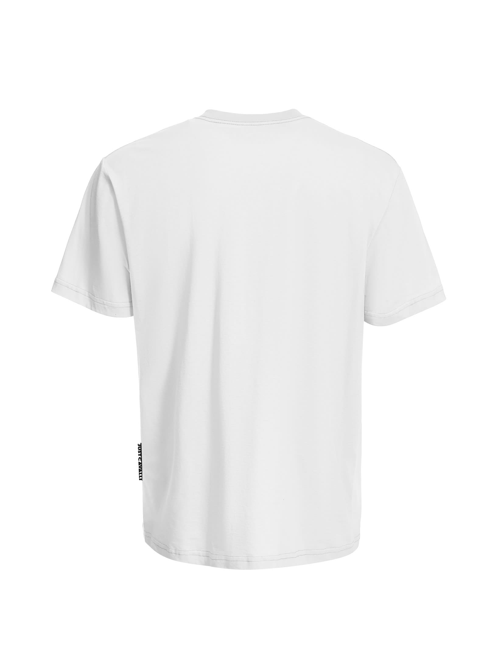 Just Cavalli T-shirts And Polos In White