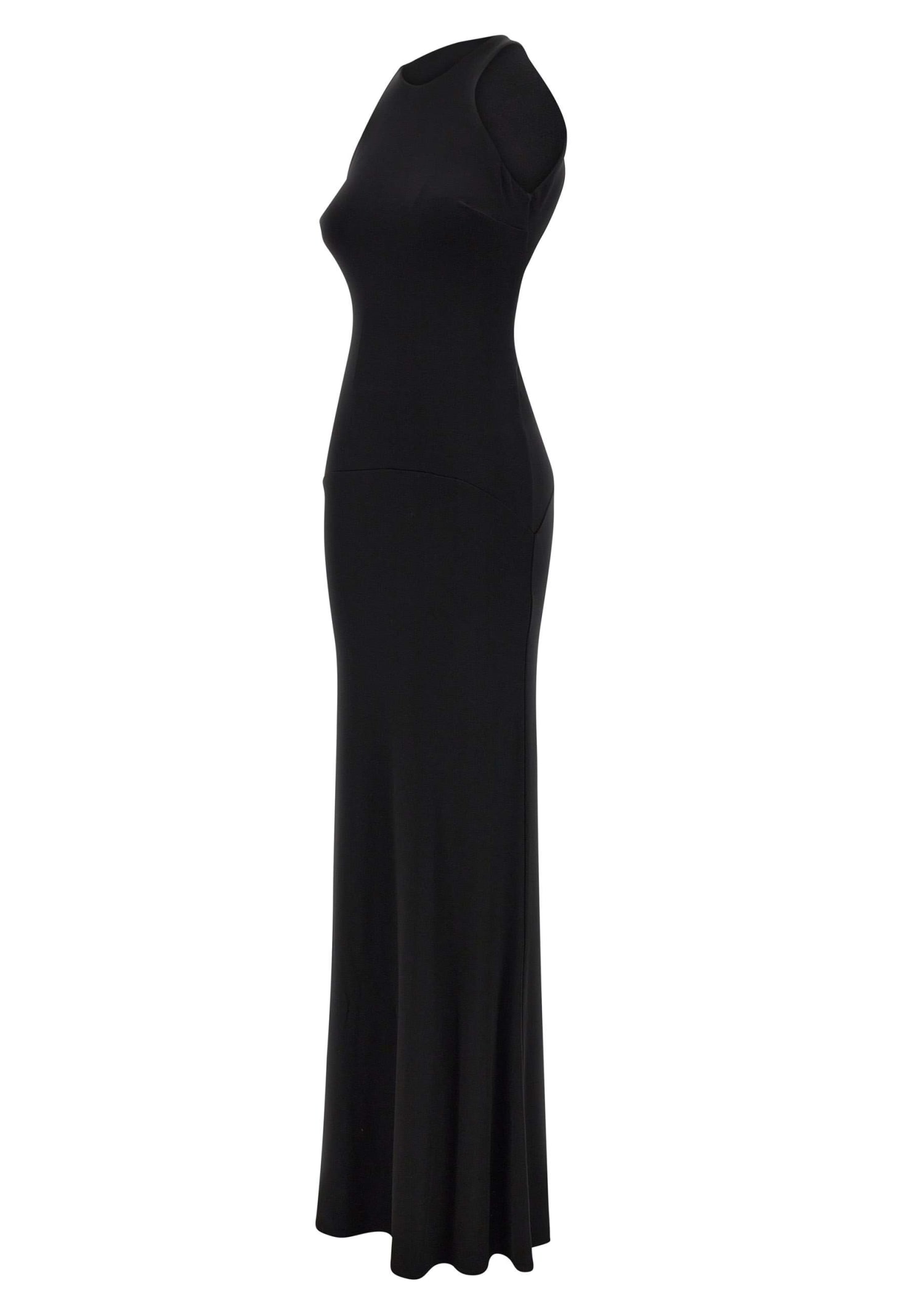 Elisabetta Franchi Red Carpet Dress In Black ModeSens