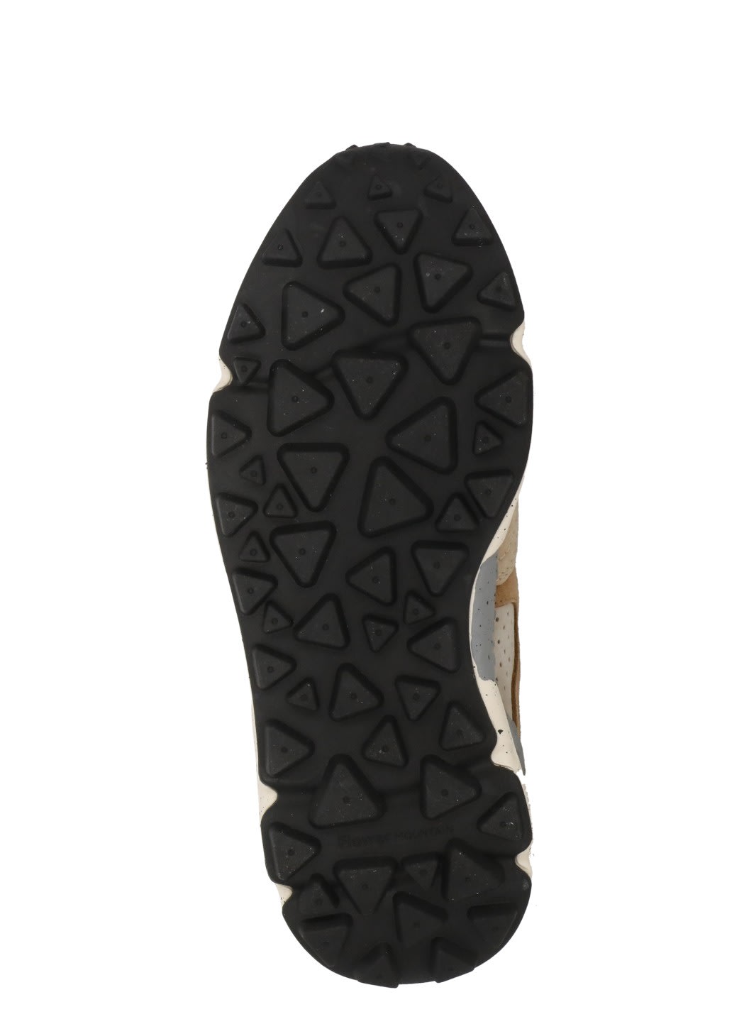 Flower Mountain Logoed Suede Leather Trainers In Multi