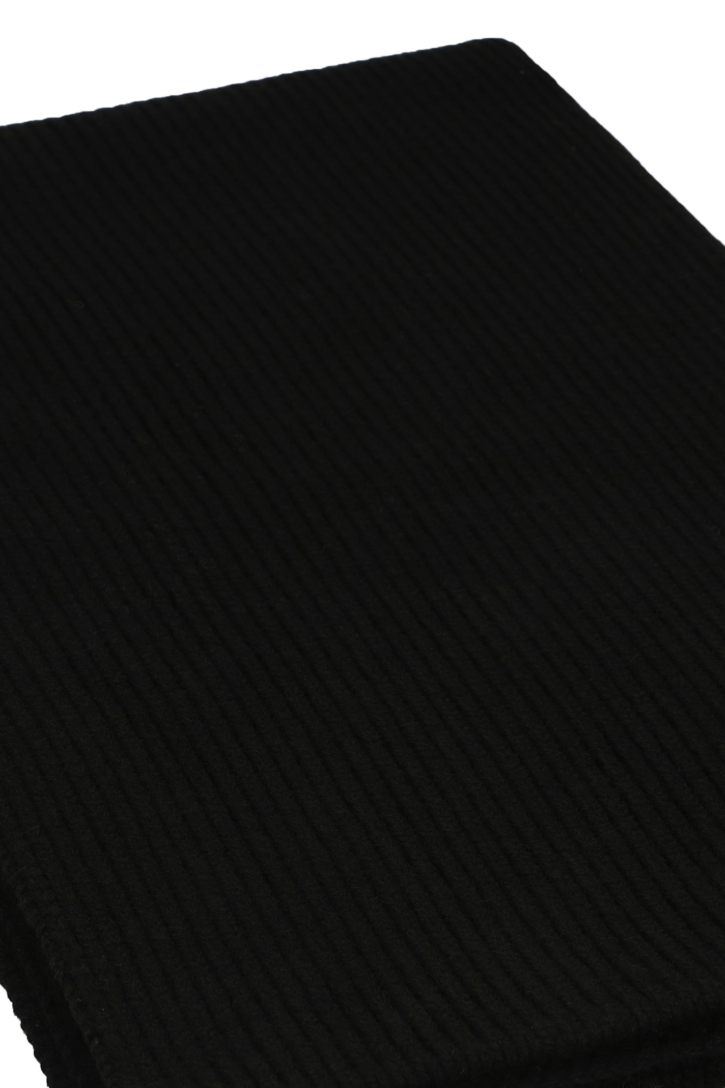 Burberry Cashmere Scarf In Black