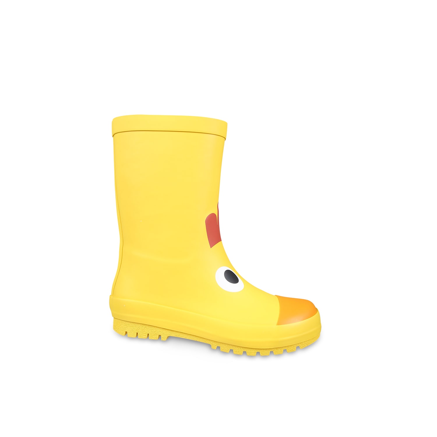 Stella Mccartney Yellow Rain Boots For Boy With Rooster In Yellow
