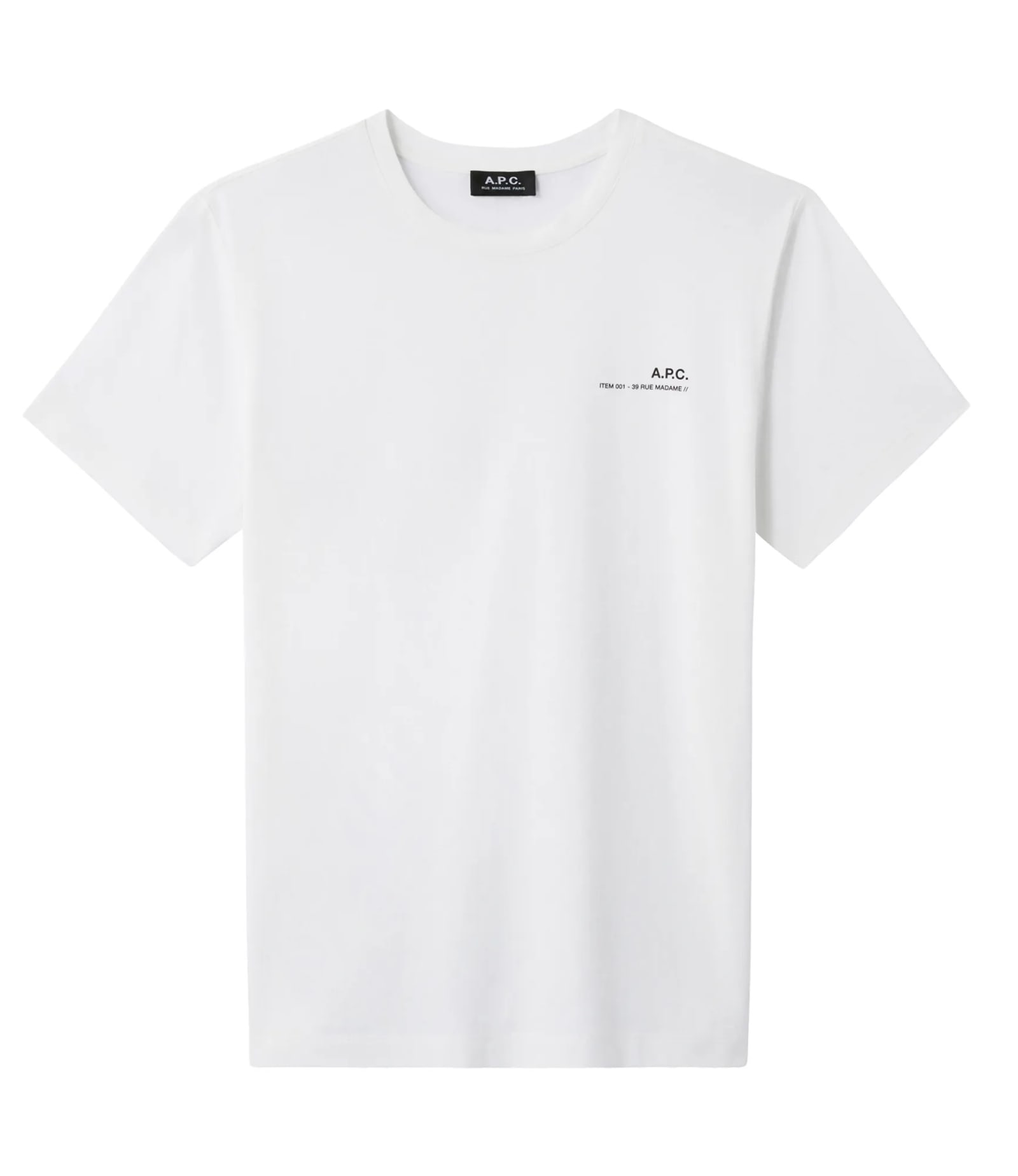 Shop Apc T-shirt Raymond In Blanc
