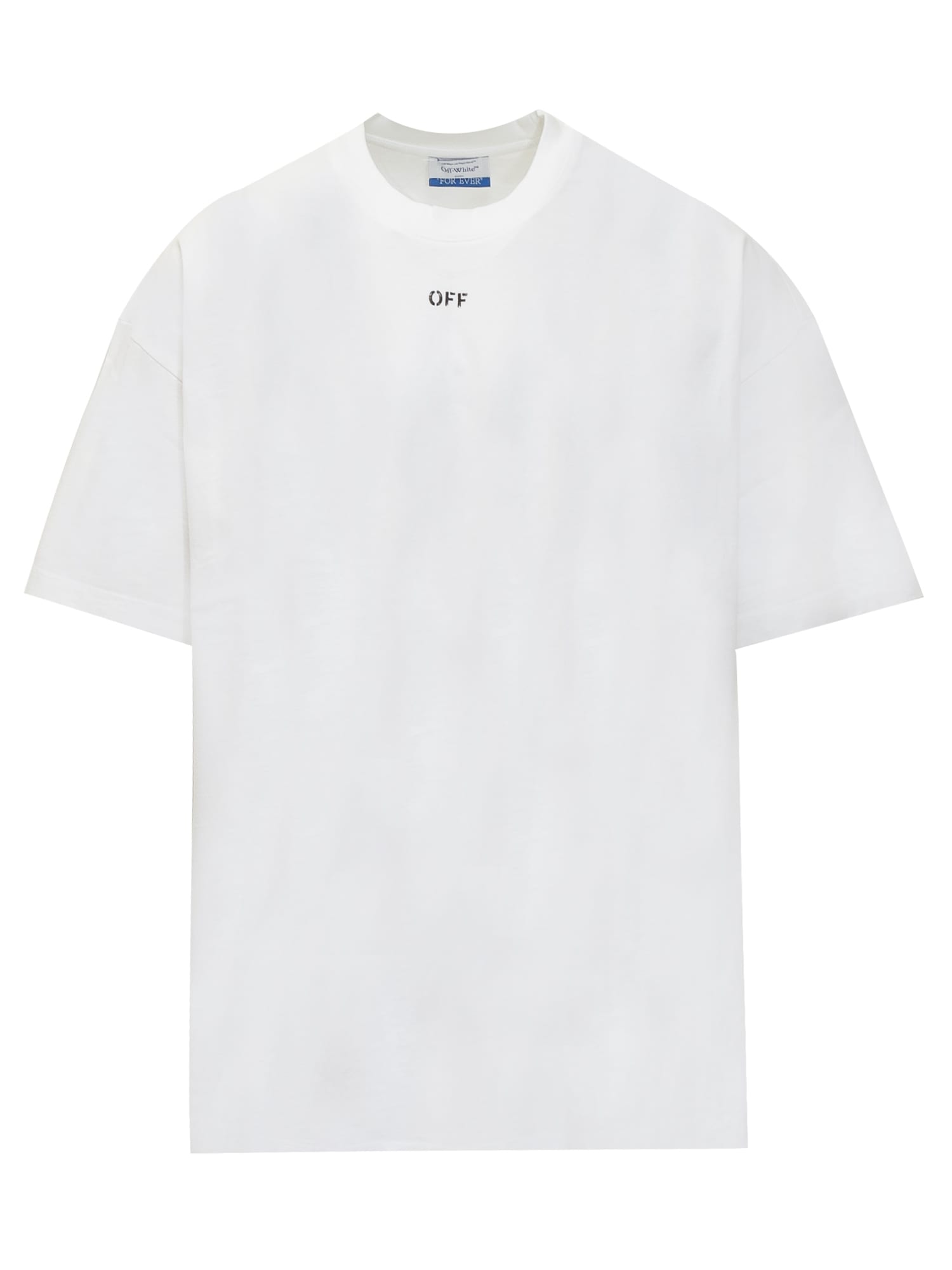 Shop Off-white Oversize Off T-shirt In White Black