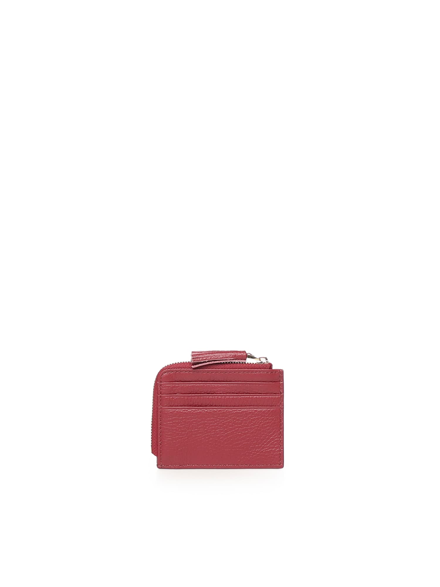 Coccinelle Zip Cardholder Wallet In Pink
