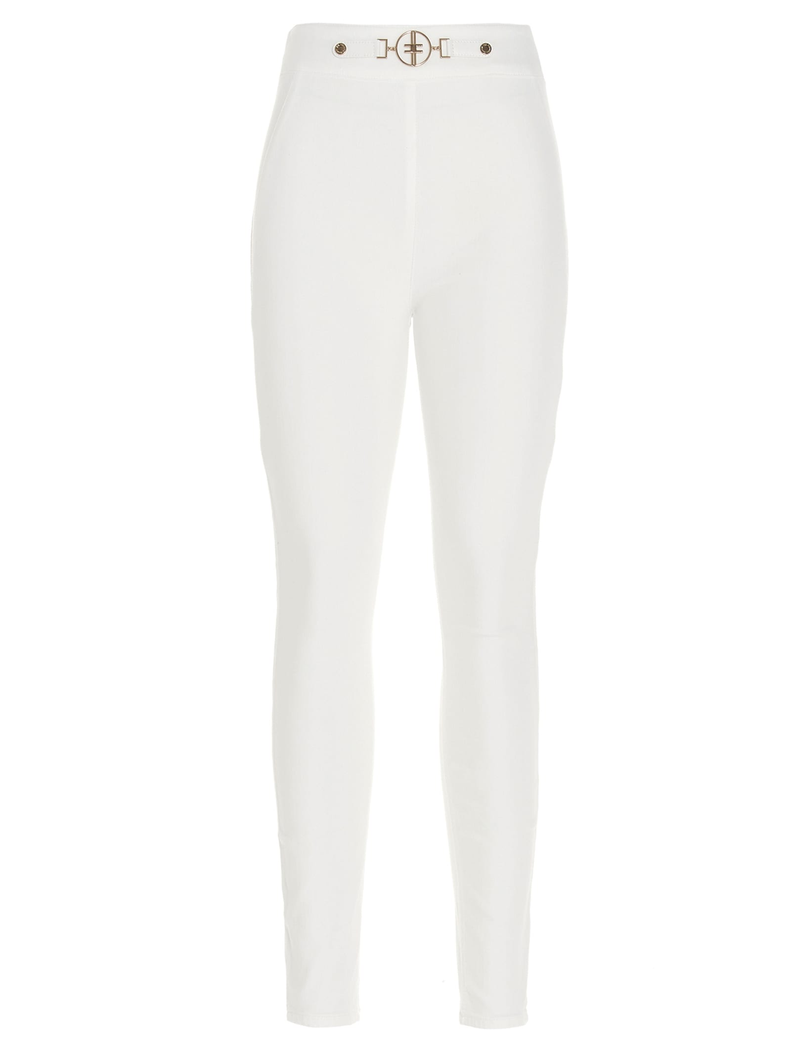Elisabetta Franchi Celyn B. Jeans In White