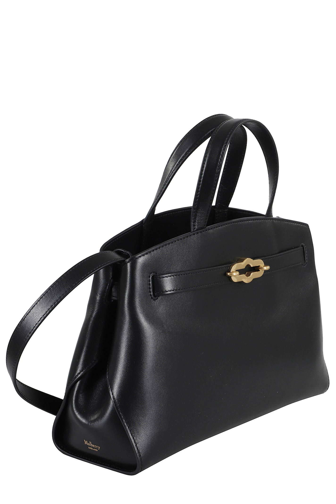 Mulberry Small Pimlico Tote High Gloss Bag In Black