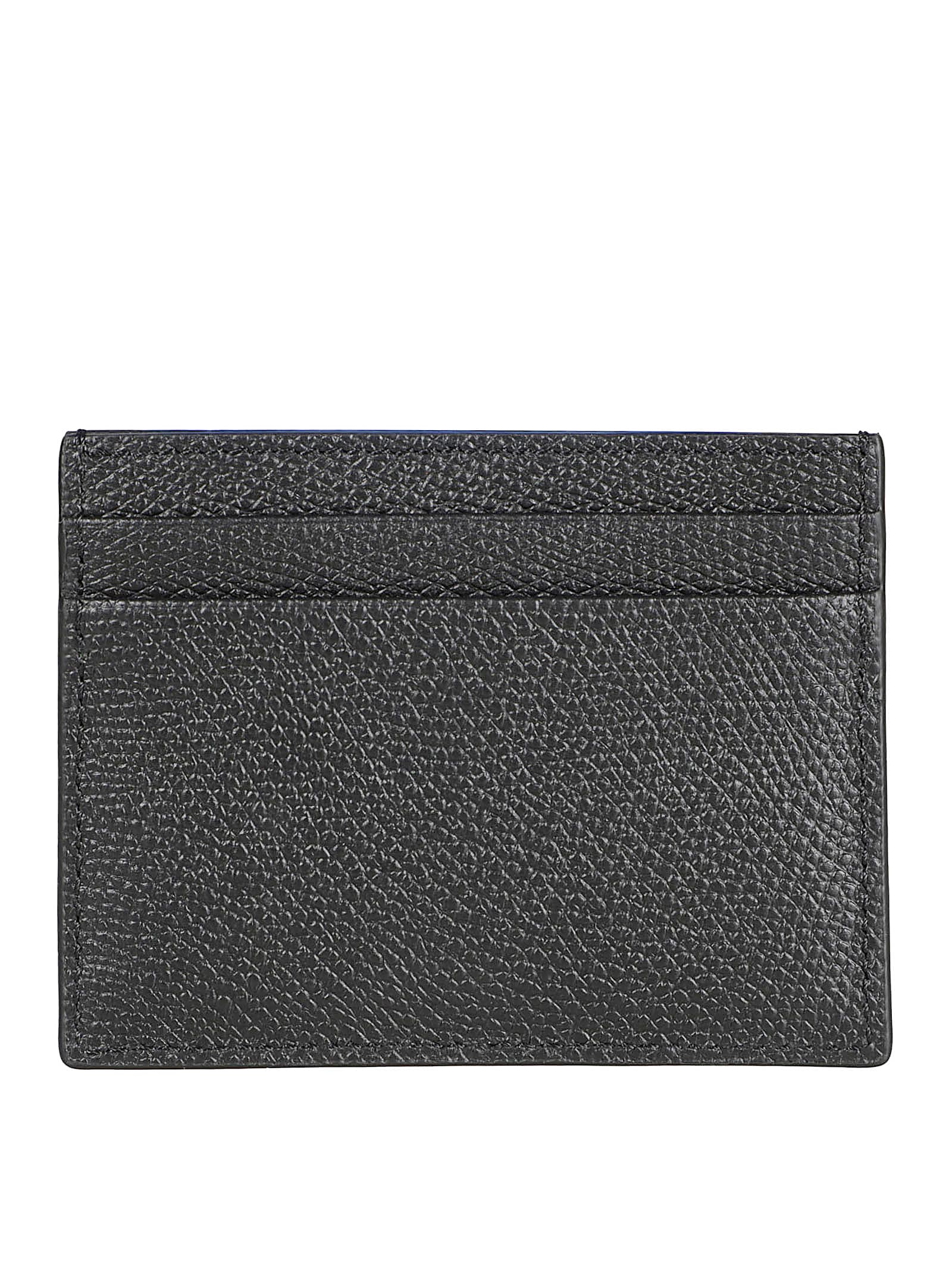 Valentino Vlogo Card Holder In Black