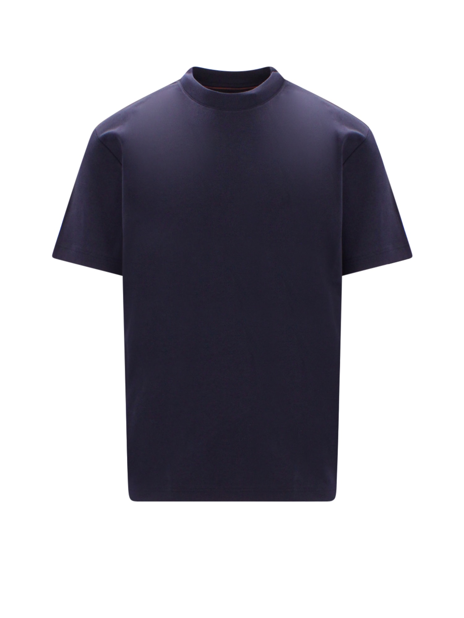 Shop Loro Piana T-shirt In Blue Navy