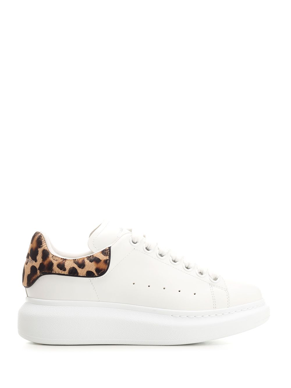 Shop Alexander Mcqueen Oversize Sneakers In White