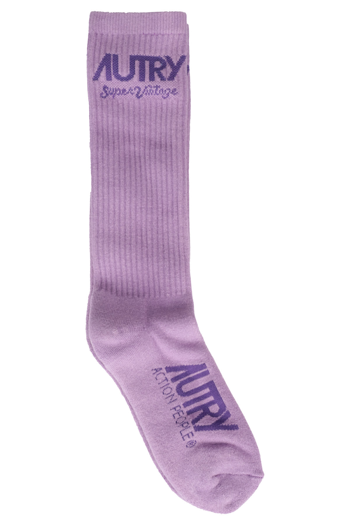 Shop Autry Socks In Tinto Lilac