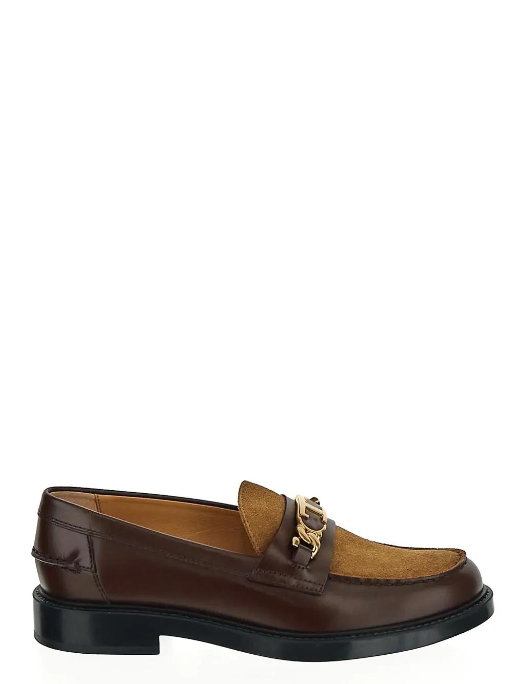 TOD'S T-CHAIN ACCESSORY LOAFERS