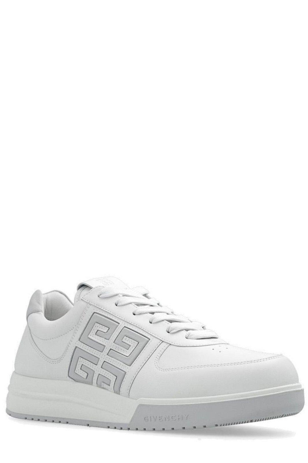 Shop Givenchy 4g Logo Detailed Low-top Sneakers