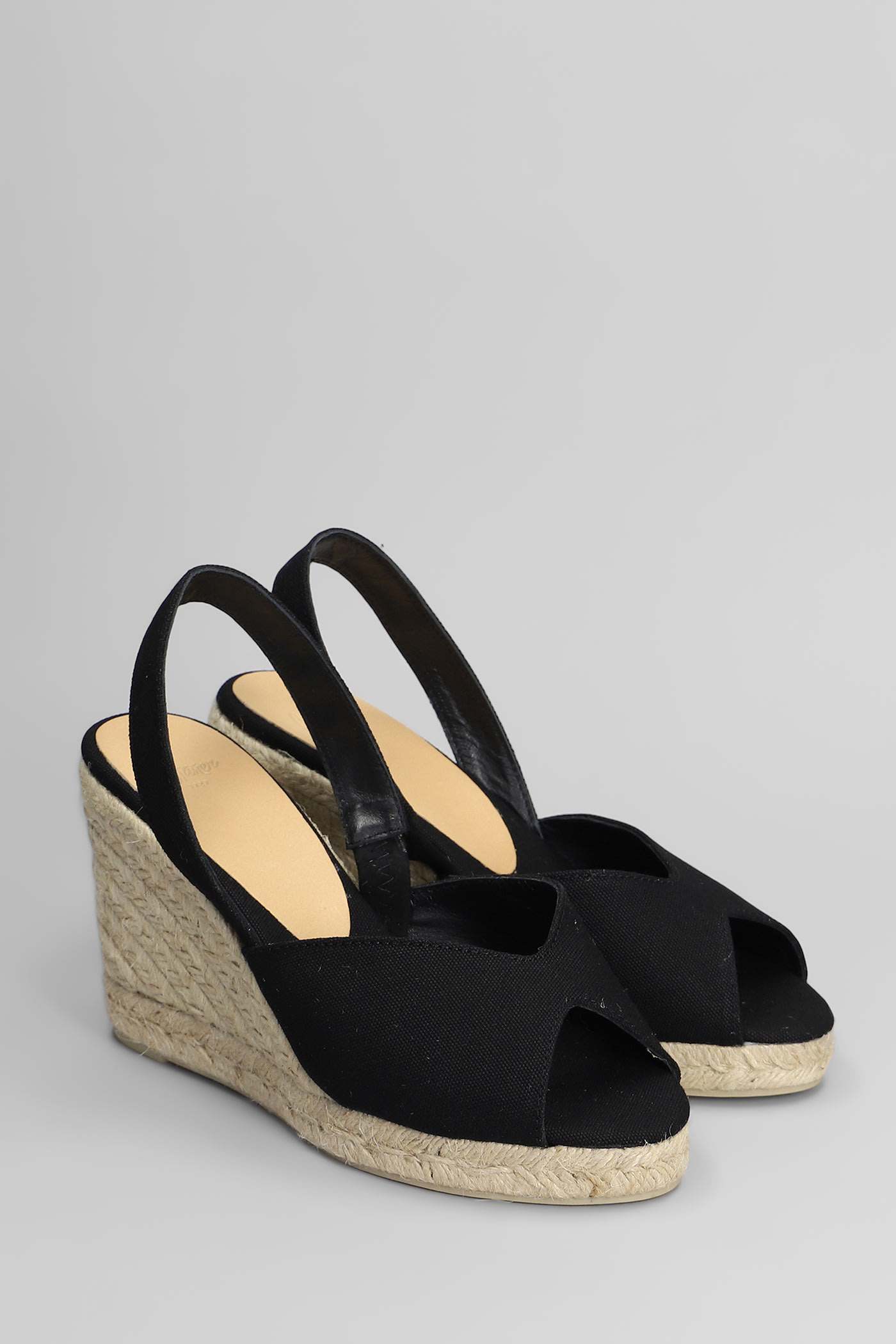 Castaã±er Castañer Brisa-8-001 Wedges In Black