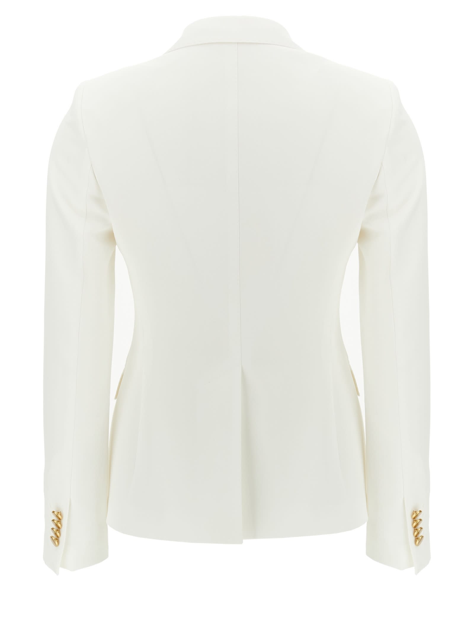 Tagliatore 'alicya' Suit Double-breasted Flared Trousers In White