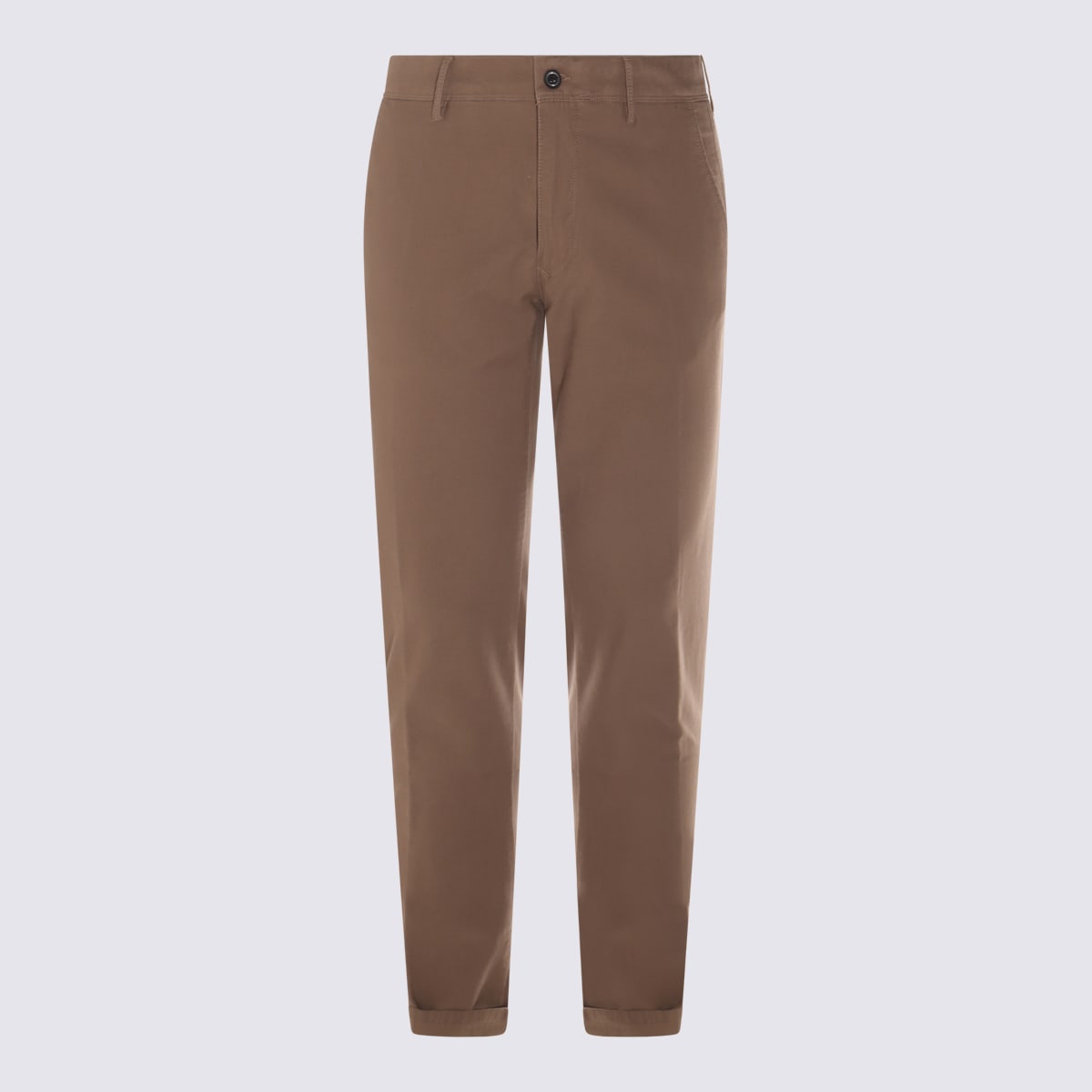 Incotex Trousers With Back And Side Pockets