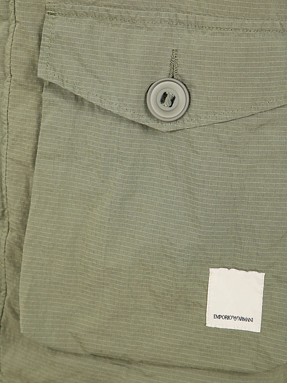 Shop Emporio Armani Blouson Jacket In Musk