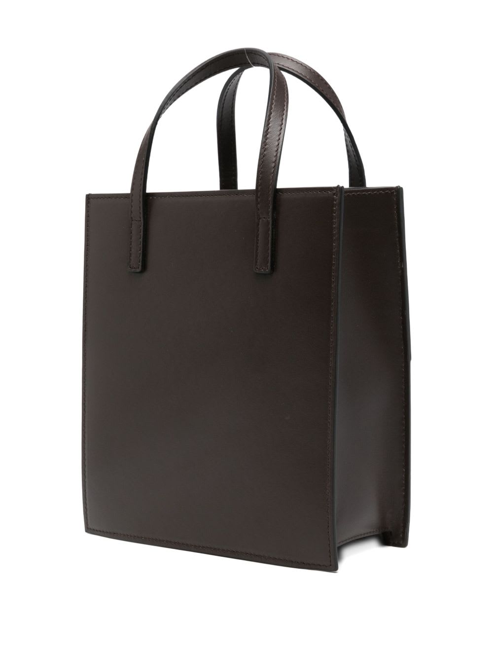 Hidesins Flap Leather Mini Bag In Brown